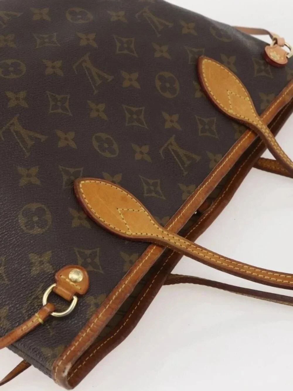 LOUIS VUITTON Monogram Neverfull PM Tote Bag M40155 LV Auth am10359